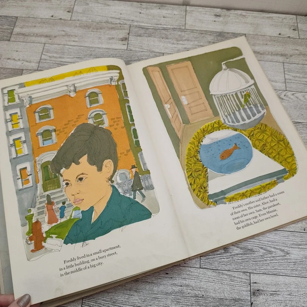 No Room For Freddy by Seymour Reit Kids Hardcover 1970 Vtg Retro‎ Book Ex-Lib